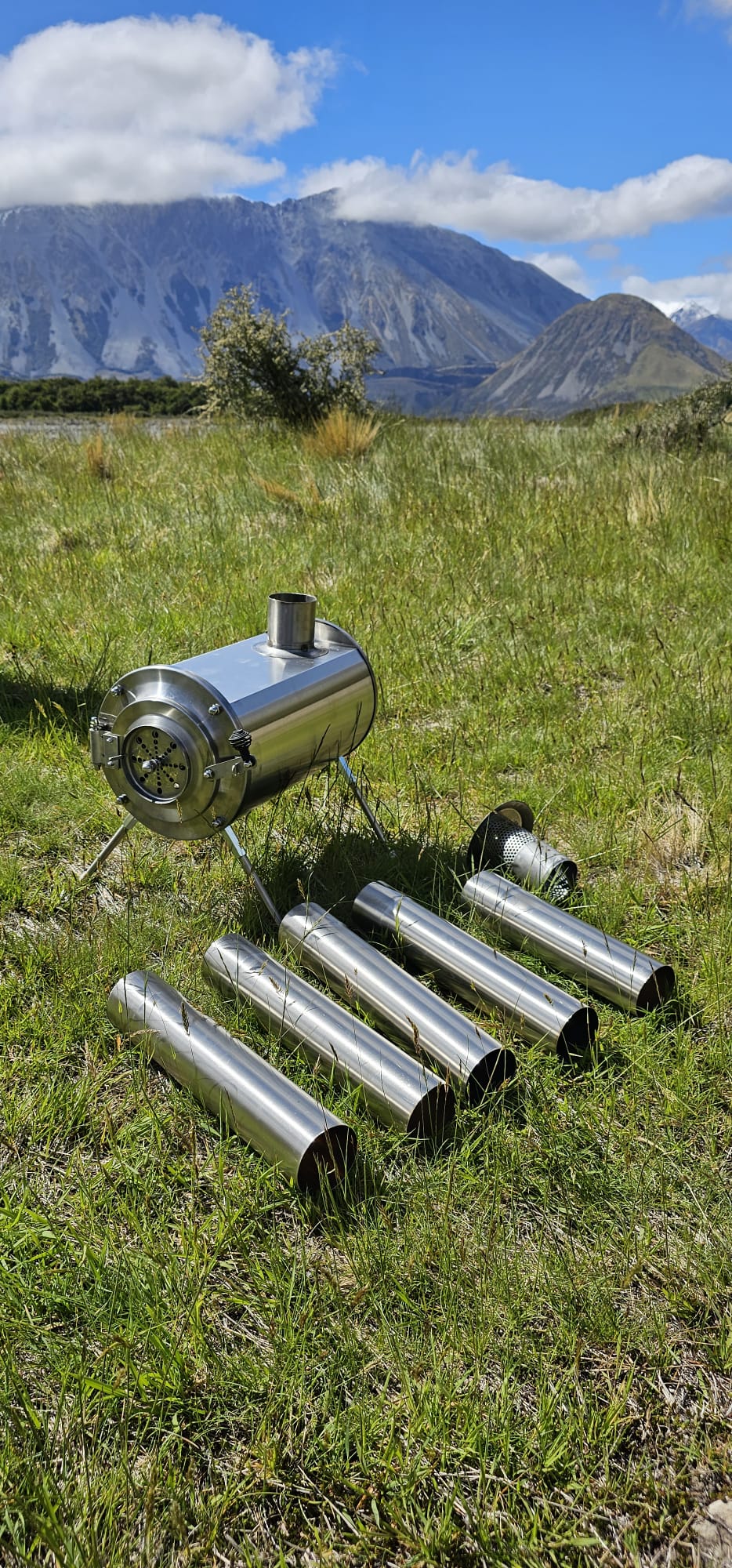 Stainless Steel Camp Fire