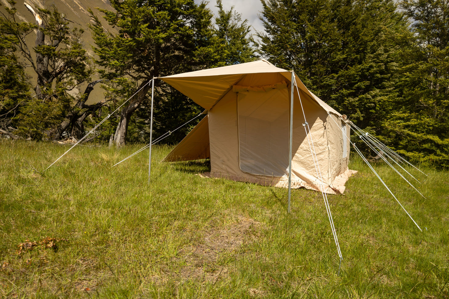 Camping Tent & Rain Fire