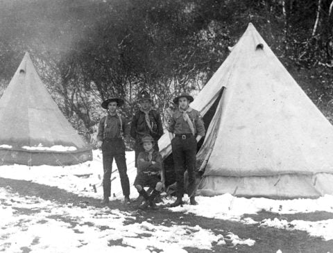 Canvas tents through the ages