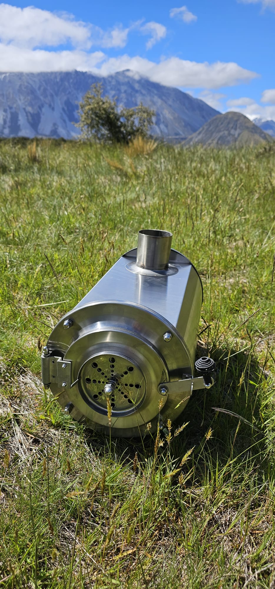 Camping Tent & Rain Fire 