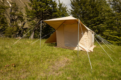 Camping Tent & Rain Fire 