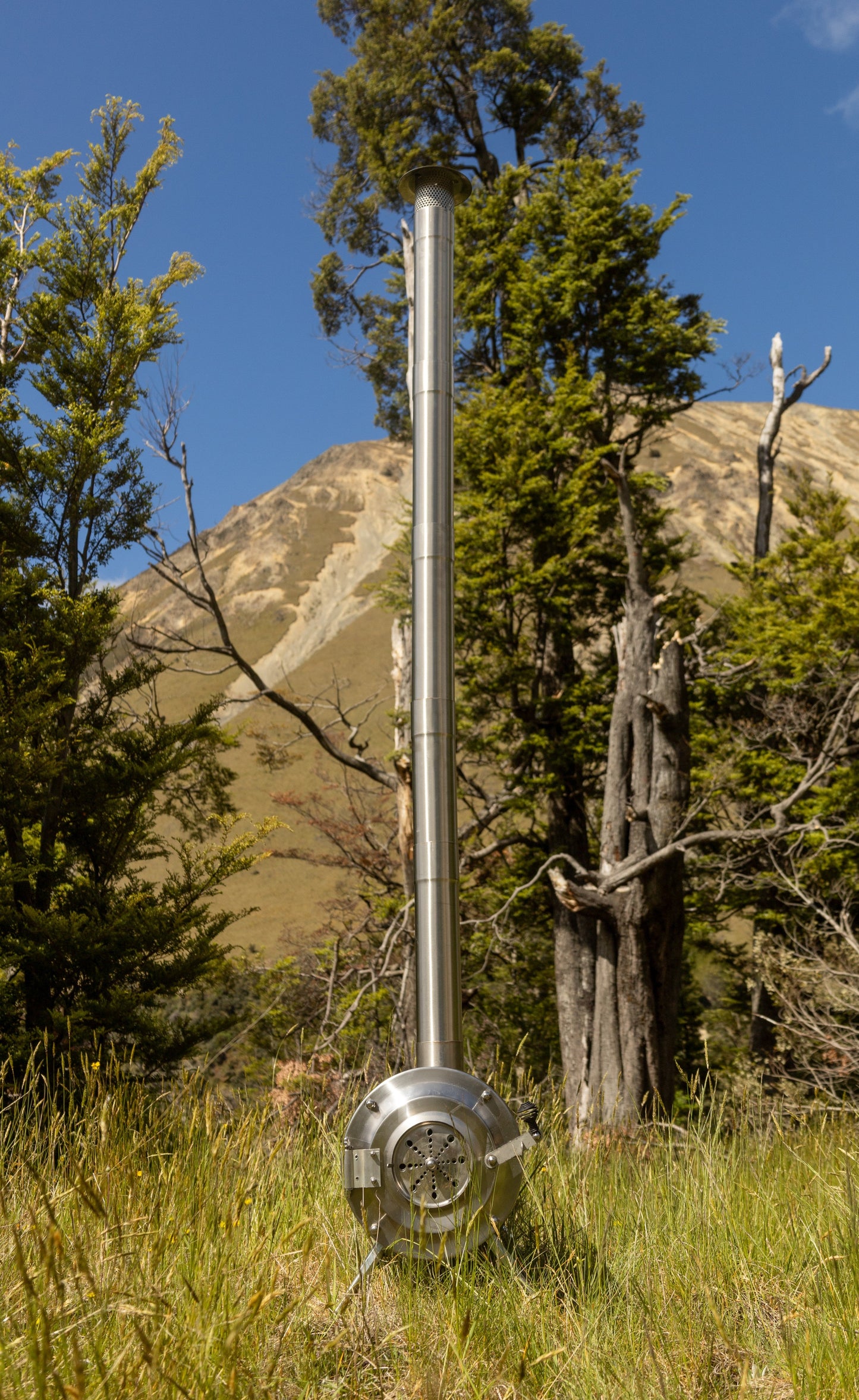Camping Tent & Rain Fire 