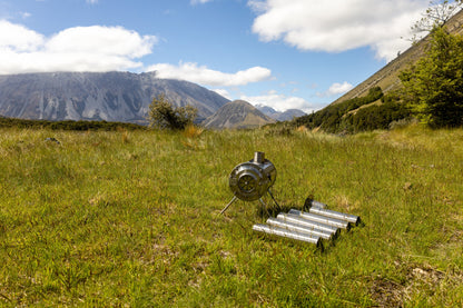 Camping Tent & Rain Fire 